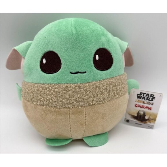 Star Wars Grogu The Mandalorian Baby Yoda Plush Pillow Doll NWT - Picture 1 of 4